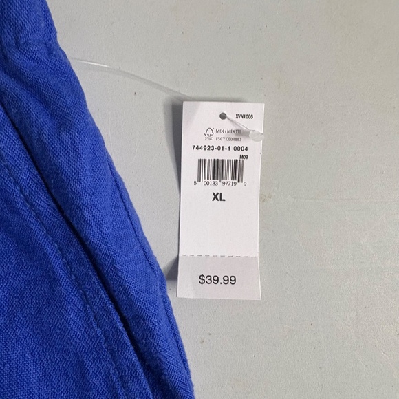 NWT Gap Blue Linen Shorts - Picture 10 of 14